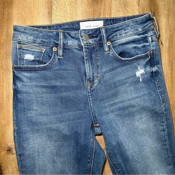 Dear John Gisele Light Wash Skinny Jeans Size 25 - Picture 4 of 13